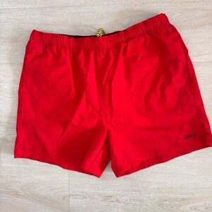 IZOD PerformX Mens XL Red Swim Trunks Shorts Mesh Lined Performance PFX